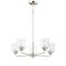 Maxim Lighting Acadia 5-Light 26" Wide Satin Nickel Chandelier 12266CDSN - alternate 1